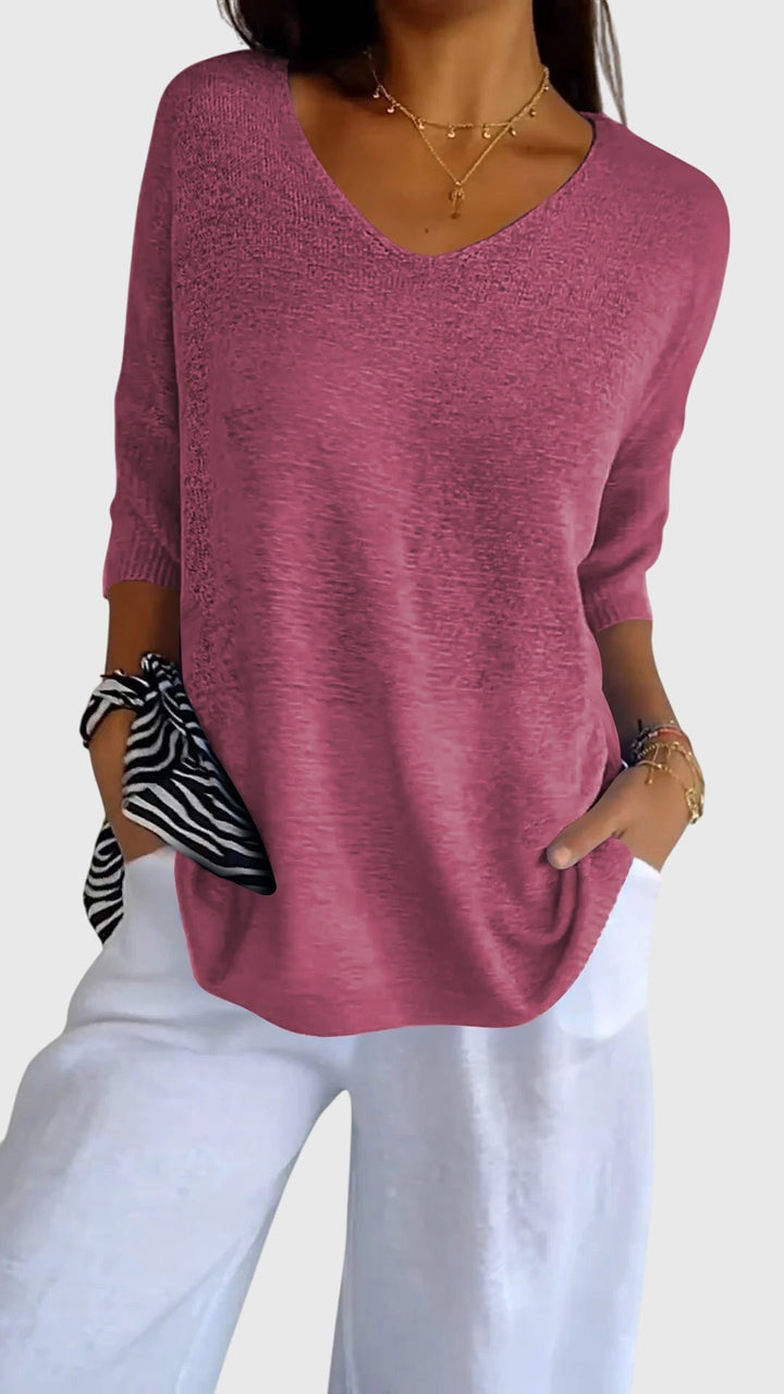 Myrial | Elegant V-Neck Top