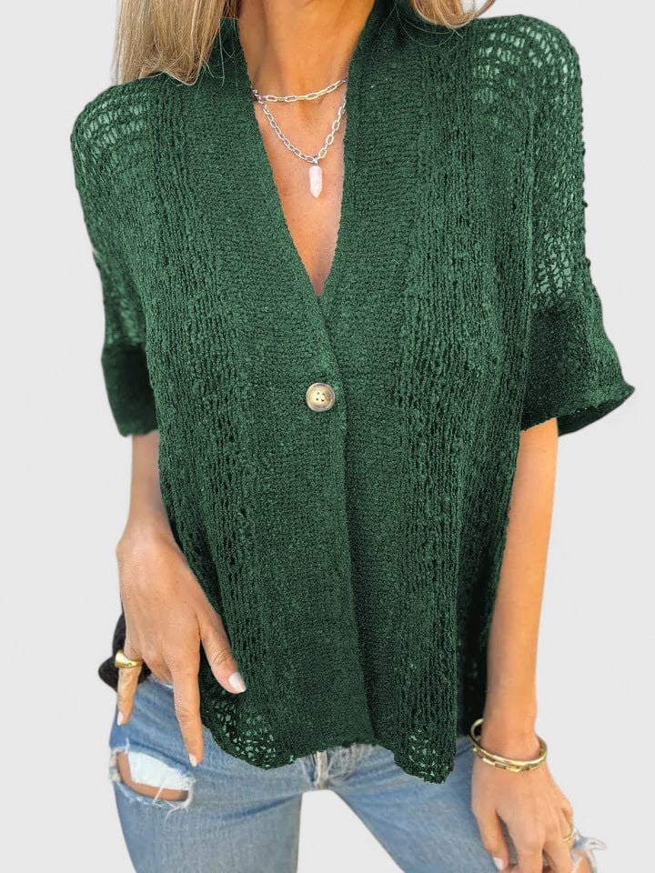 Viviana | Elegant Knitted Shirt