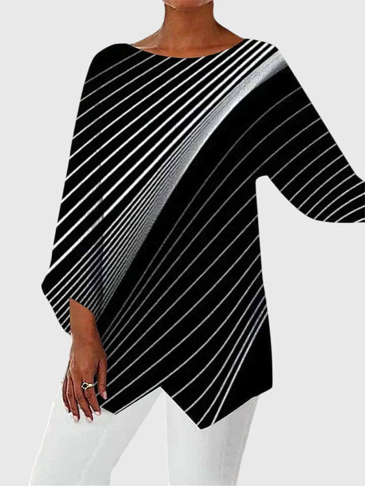 Elizabeth | Elegant Crew Neck Top