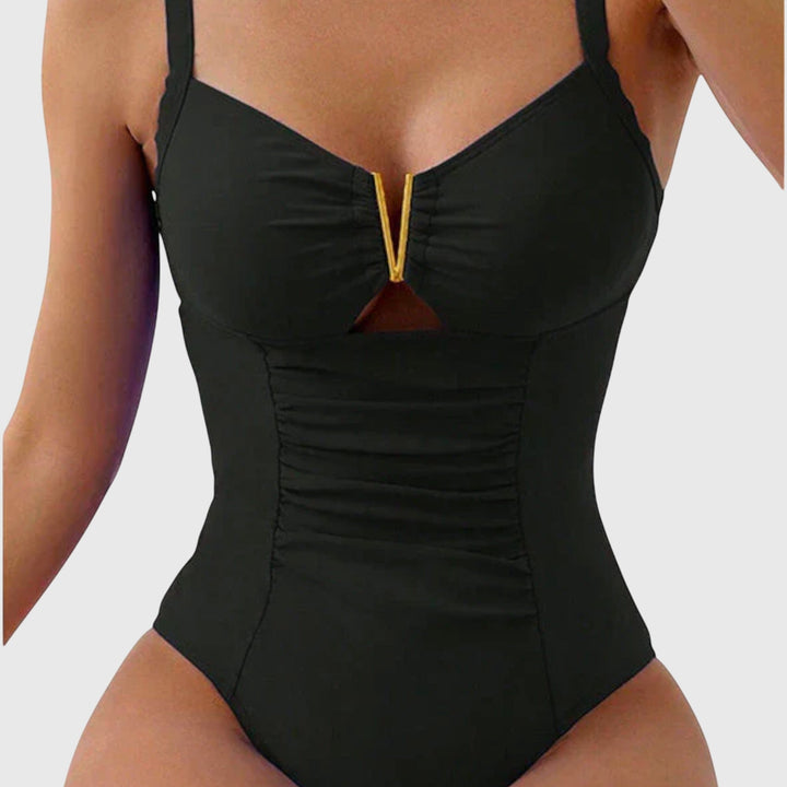 Abigail | Swimsuit with V-Neck