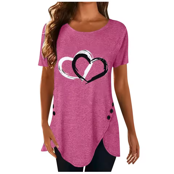 Alissa | Loose Casual O-Neck Shirt