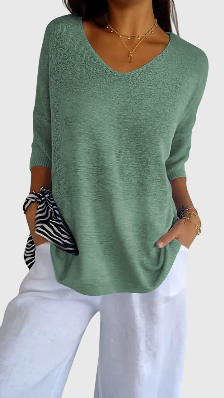 Myrial | Elegant V-Neck Top