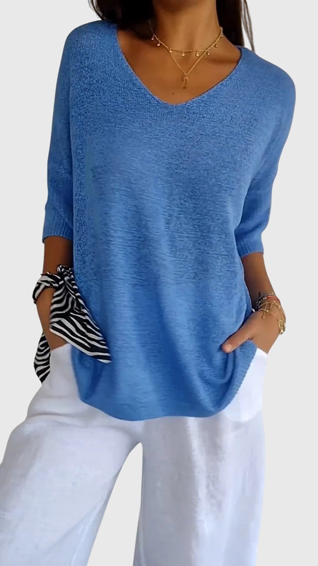 Myrial | Elegant V-Neck Top