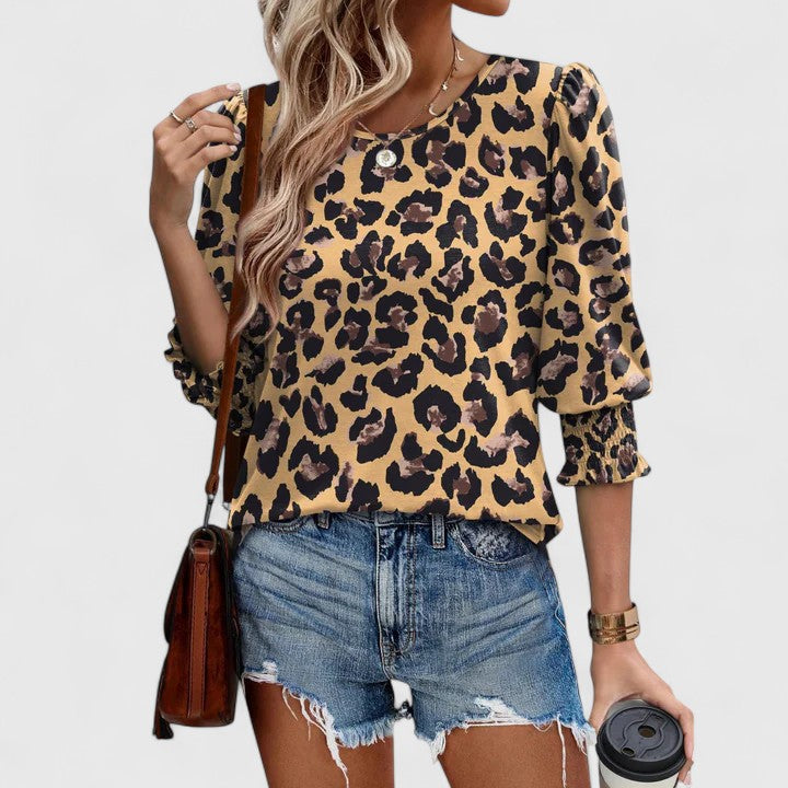 Laurel | Elegant Smocked Top