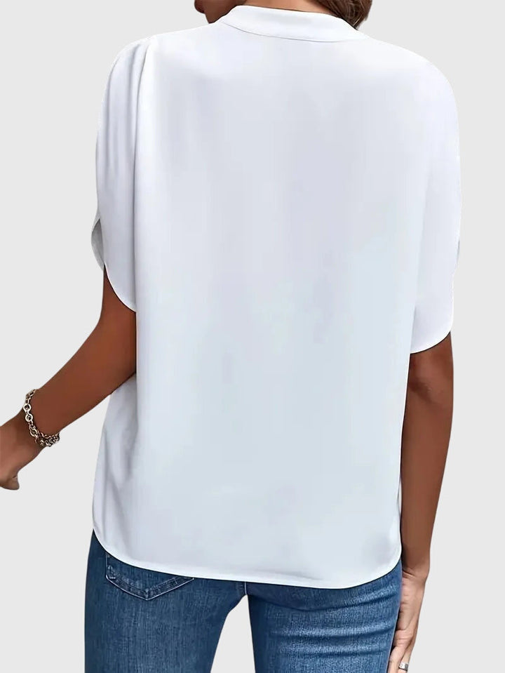 Elora | Soft and Elegant V-Neck Shirt