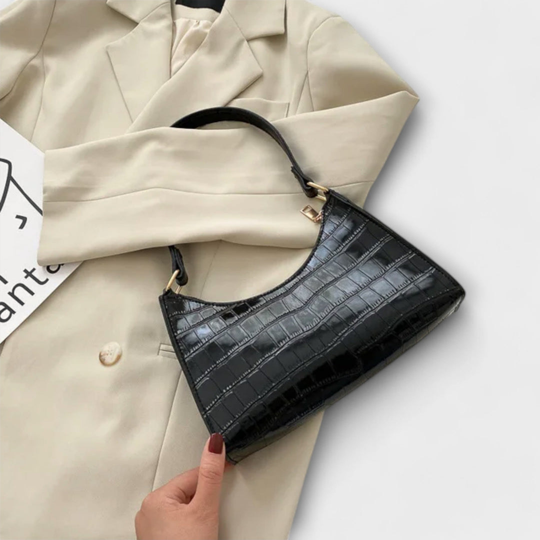 Eleanor | Shiny Leather Bag