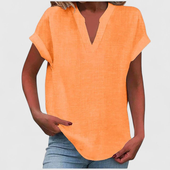 Vienna | Comfortable V-Neck Blouse