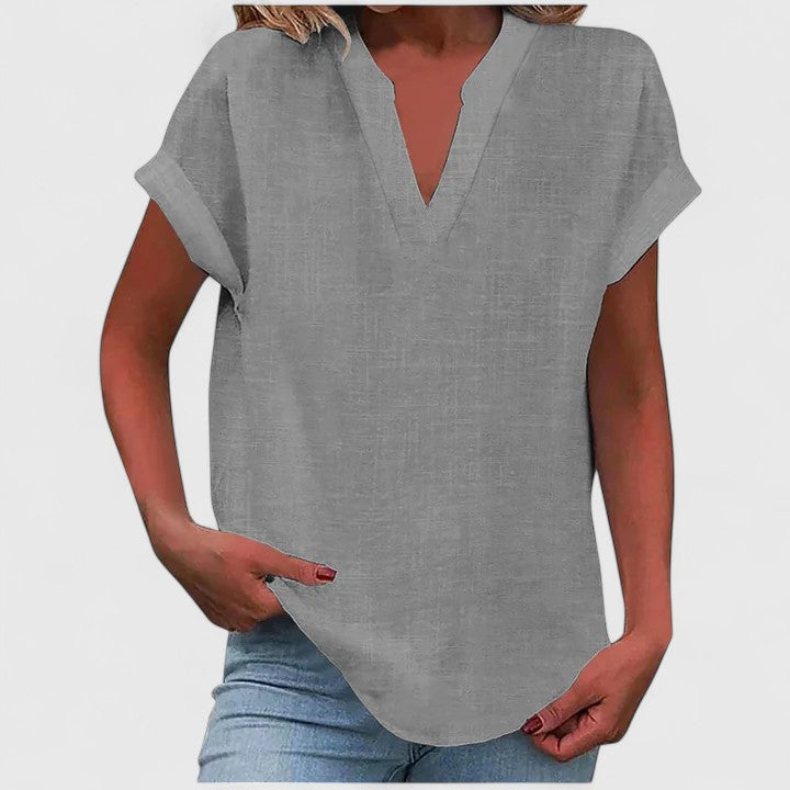 Vienna | Comfortable V-Neck Blouse