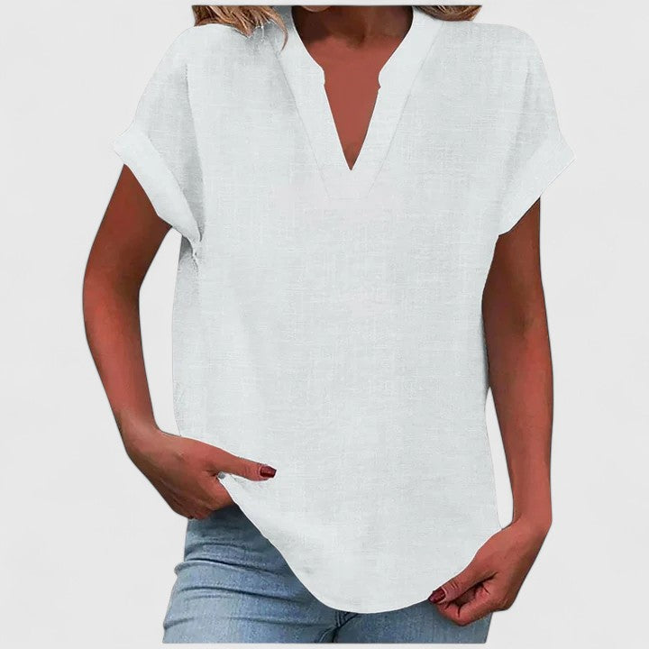 Vienna | Comfortable V-Neck Blouse