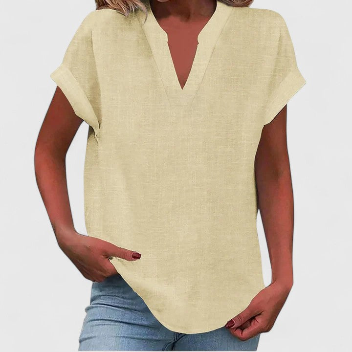 Vienna | Comfortable V-Neck Blouse