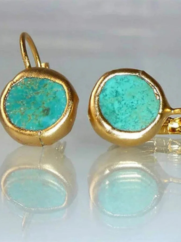 Elsa | Vintage Turquoise Earrings