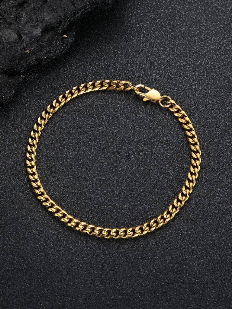 Theresa | Gold Link Bracelet