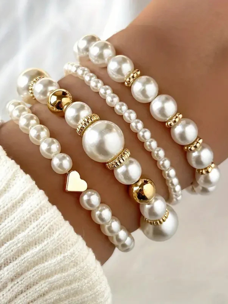 Amar | Pearl Bracelet Duo