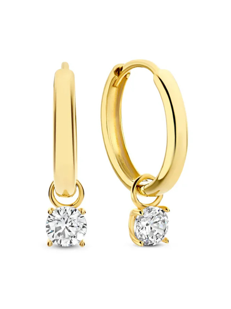 Elaro | Gold Drop Hoops