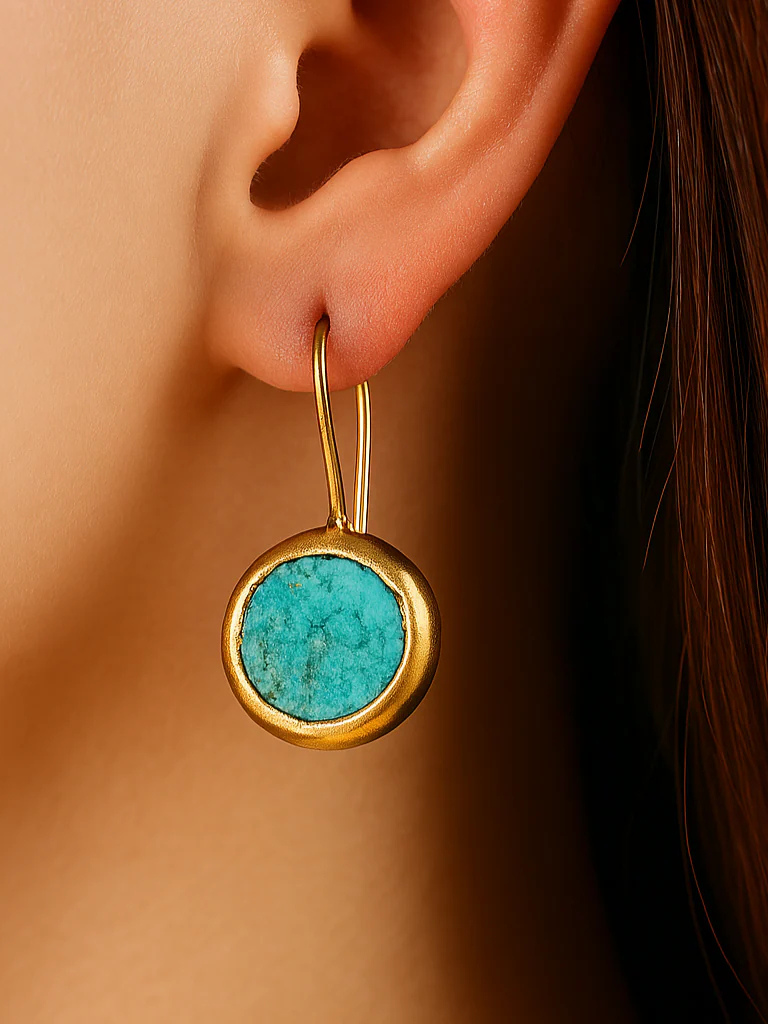 Elsa | Vintage Turquoise Earrings