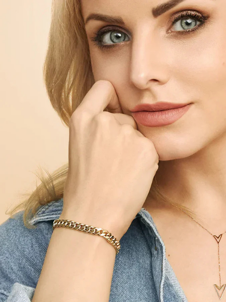 Theresa | Gold Link Bracelet