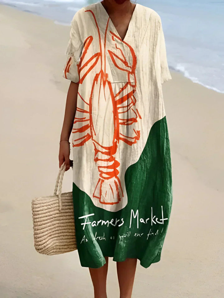 Cristina - Comfortable Summer Dress