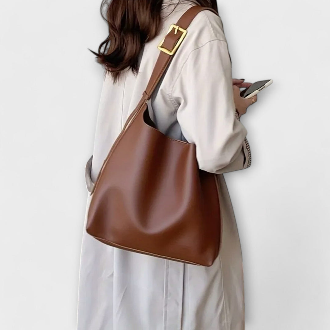 Eleanor | Elegant Leather Shoulder Bag