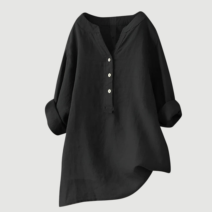 Luxuria | Airy and Comfortable Button-up Shirt