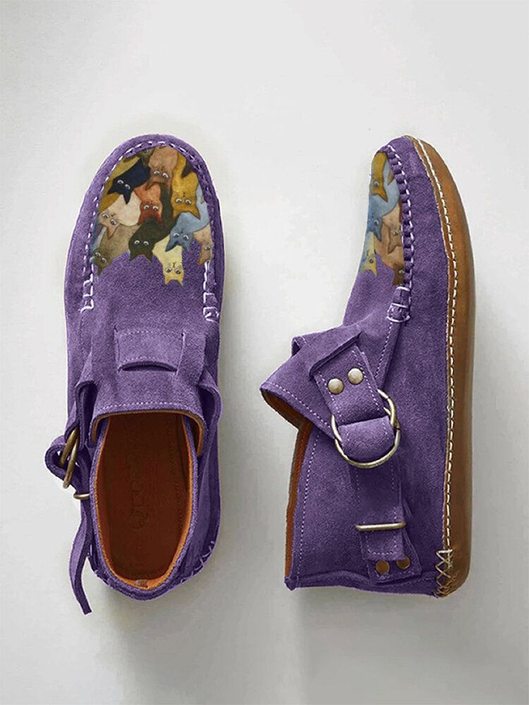 Bertha | Colorful Cat Comfort Shoes