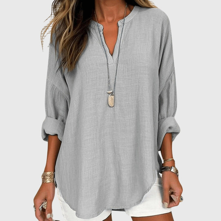Mavis | Flowy Elegant Beach Shirt