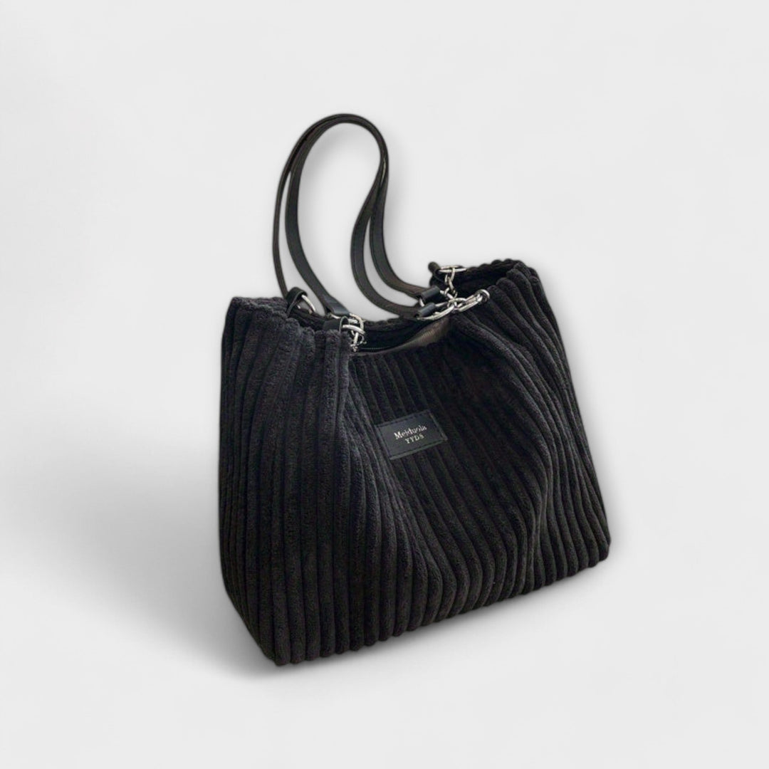 Eleanor | Soft Cord Shoulder Bag